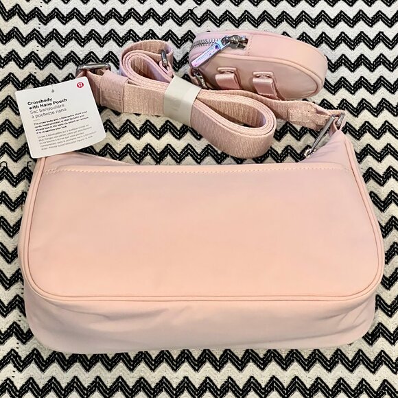 NWT Flush Pink lululemon Crossbody Bag with Nano Pouch 2L - Picture 9 of 11